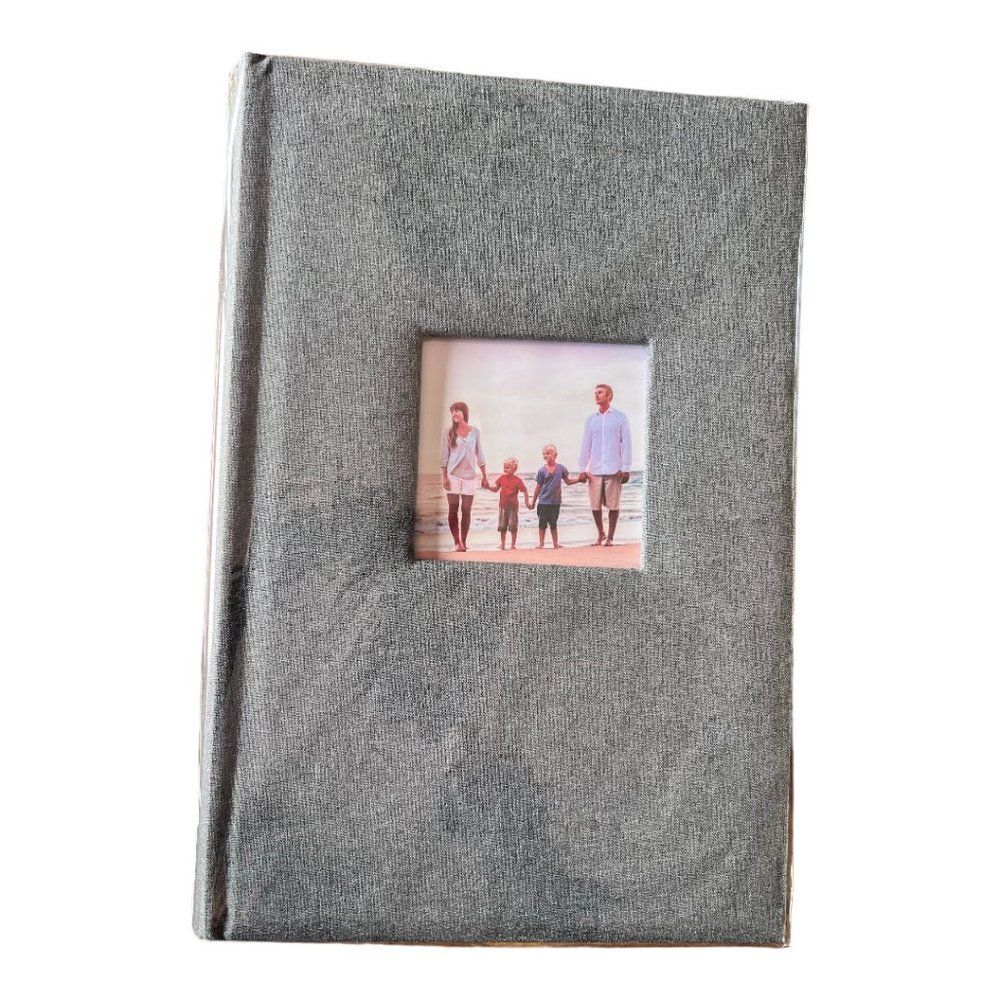 Linen Photo Album 300 Pockets for 4x6 Photos Fabric Cover Photo Books Slip-in
